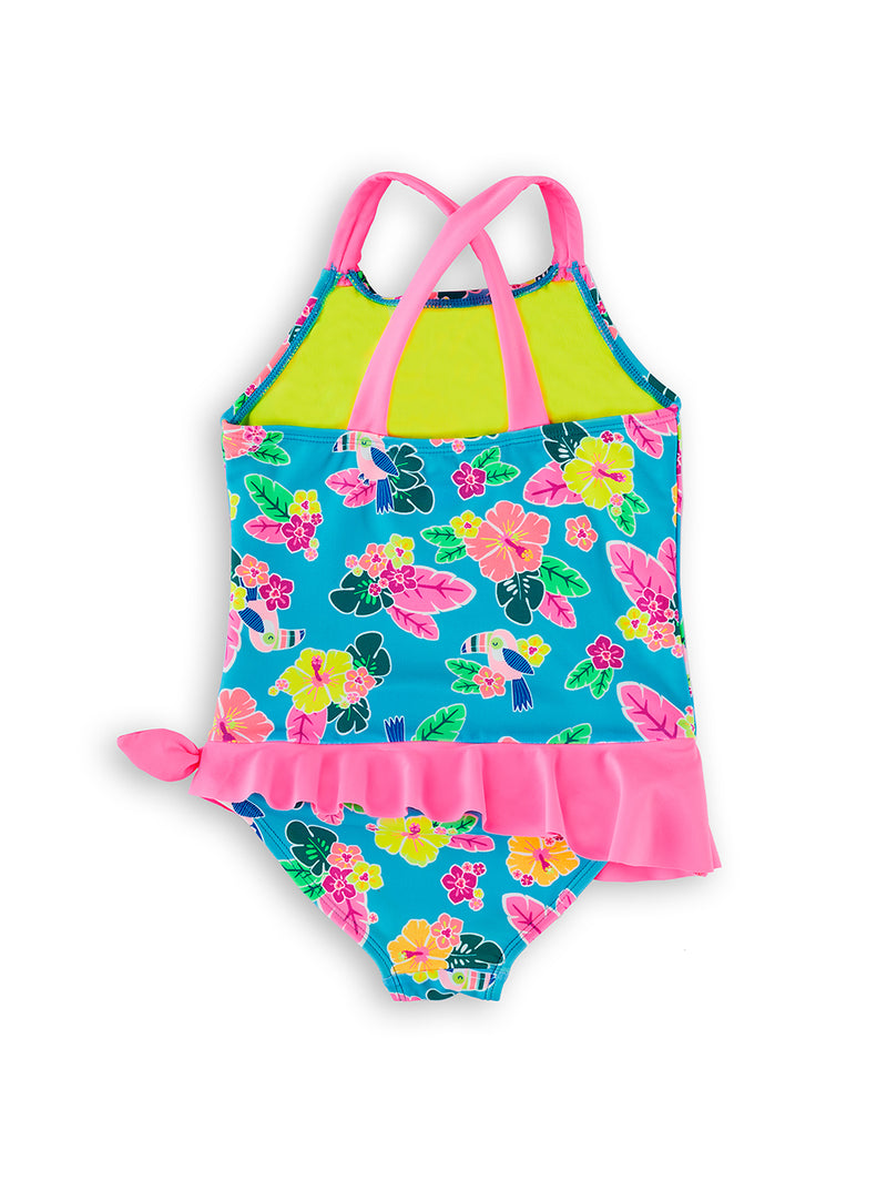 Toucan Too Young Girls Magnetic One-Piece – wowease